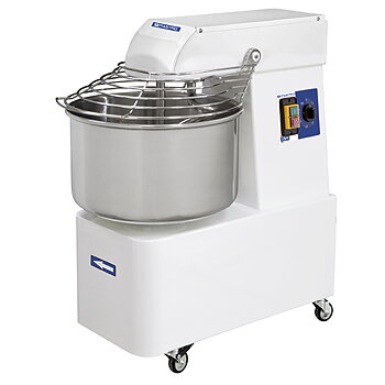 Spiral mixer på hjul, 12 kg/16 liter, 1 hastighet, med timer