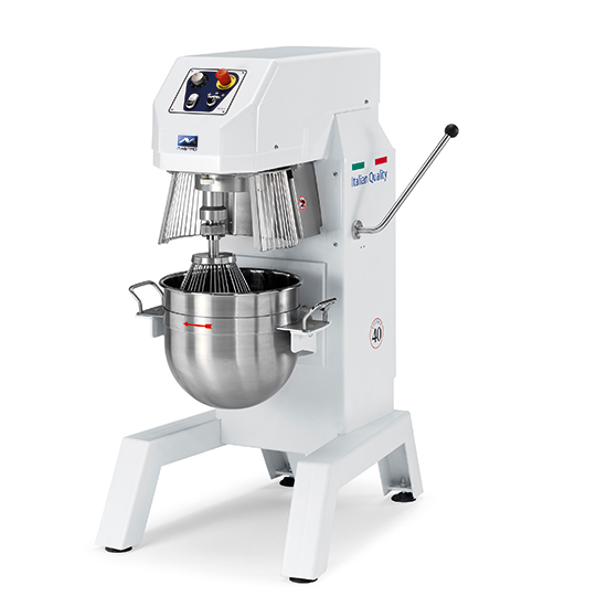 Livsmedels mixer 40 liter med 3 hastigheter - 220V / 60Hz, 850x1032 mm