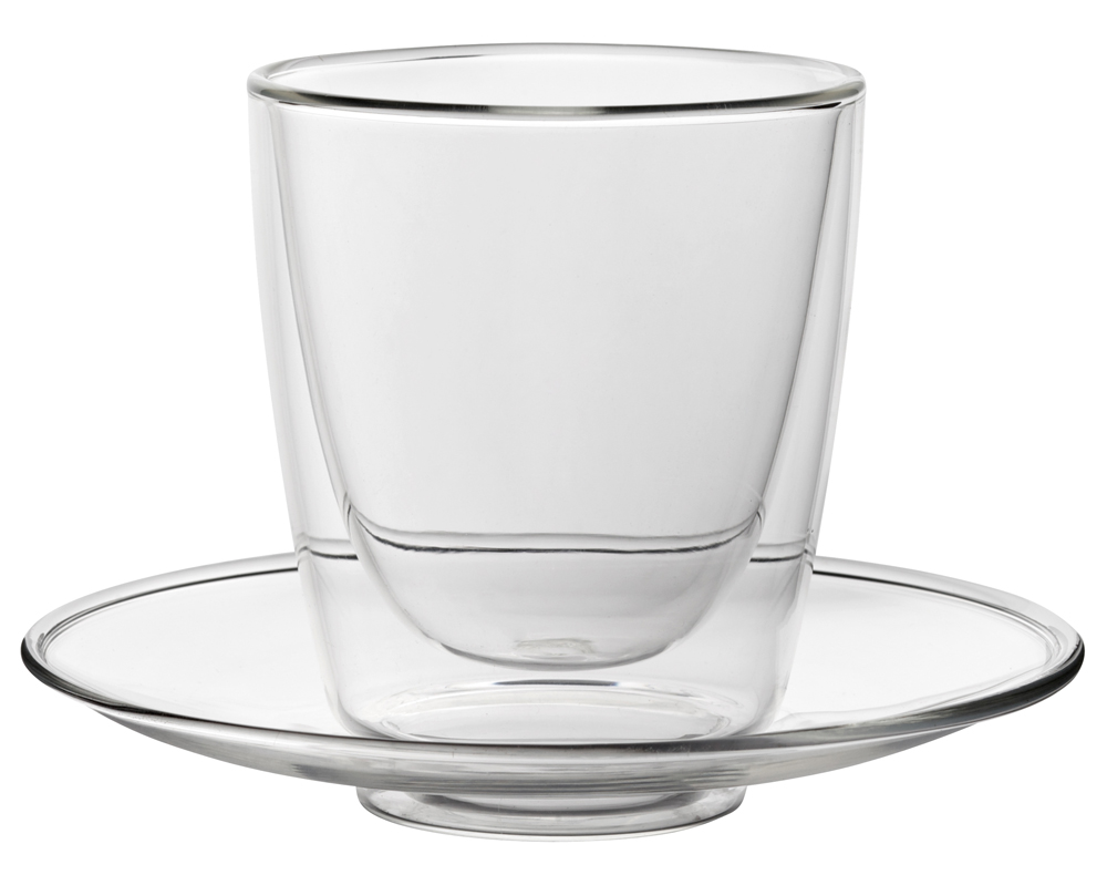 Double - Walled Cappuccino Kopp and Fat 7.75oz(22cl)