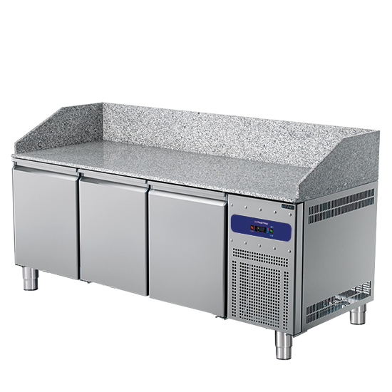 Pizzadisk 2150 mm med 3 dörr 600x400 mm