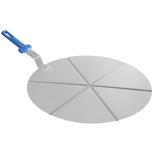 Pizzaspade med skärmall för 6 delar, ø 500 mm - 2