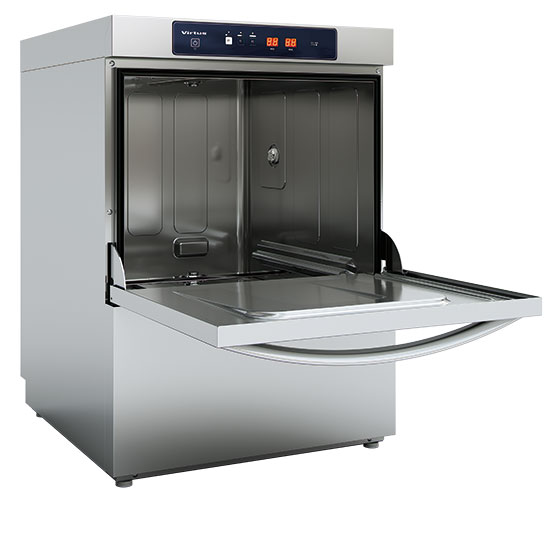 Diskmaskin med diskmedel insprutningspump, elkektrisk, rack 50x50 cm, max h=38 cm - 2