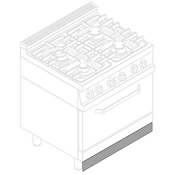 Sockel för 1200 mm module