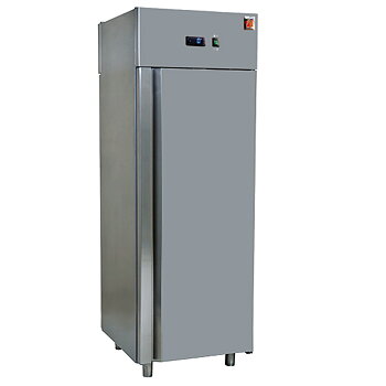 Frysskåp 700 liter gjort av rostfritt stål , gn 2/1, -10°/-22°c
