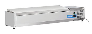 Kyldisk för pizzabänk +2°/+8°C kylmedium R600a, 6xGN1/4, 1400x335x281mm