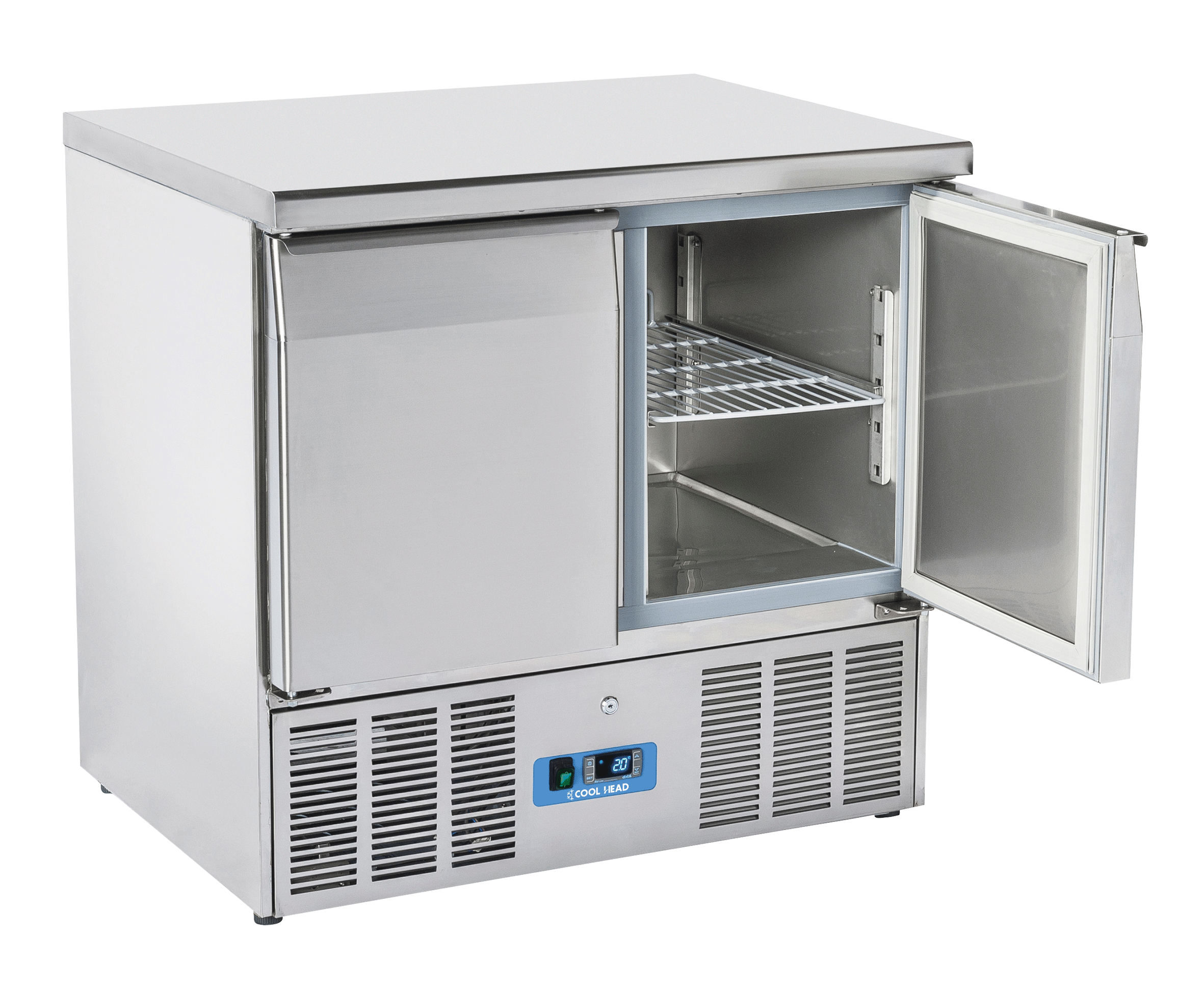 Saladette 0°/+8°C kylmedium R600a, 900x700x880mm