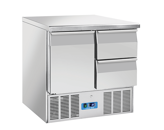 Saladette 0°/+8°C kylmedium R600a, 900x700x880mm