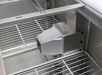 Saladette 0°/+8°C kylmedium R600a, 900x700x880mm