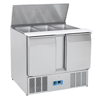 Saladette 0°/+8°C kylmedium R600a, 1045x700x883mm