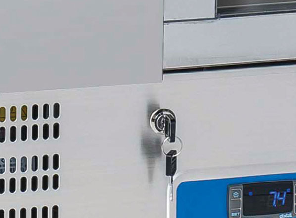 Saladette 0°/+8°C kylmedium R600a, 900x700x1090mm - 4