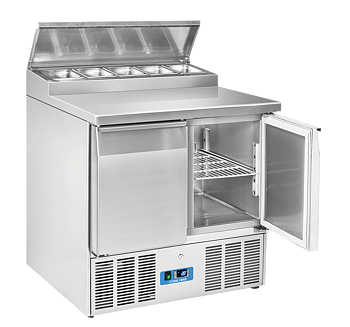 Saladette 0°/+8°C kylmedium R600a, 900x700x1005mm