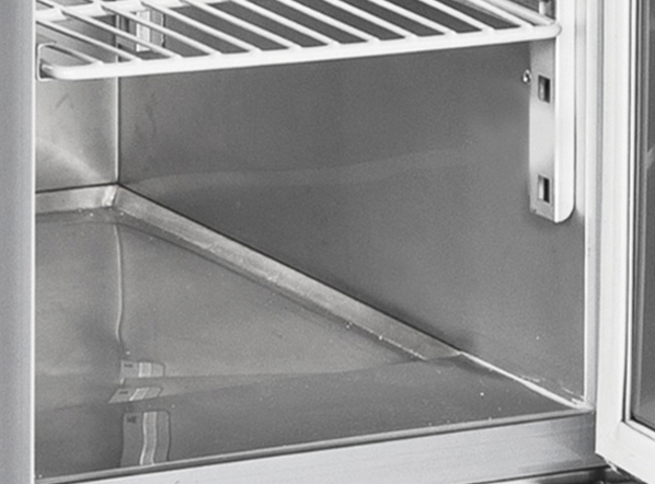 Saladette 0°/+8°C kylmedium R600a, 450x700x890mm - 4
