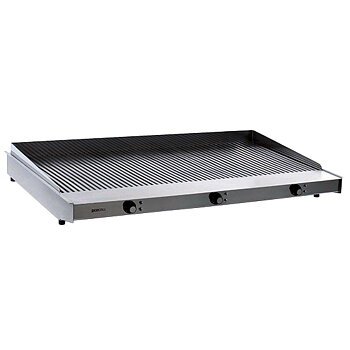 Elektrisk grill med 3 värme zoner, grillyta 1130x470 mm