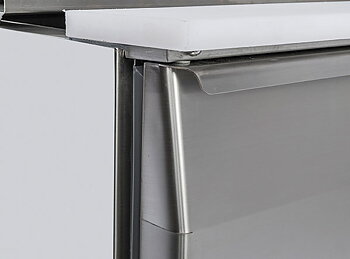 Saladette 0°/+8°C kylmedium R600a, 450x700x887mm