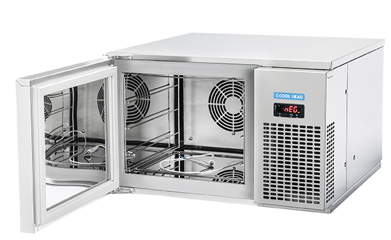 Blast chiller +45°/+3°C till +45°/-18°C kylmedium R452a, 600x610x370mm