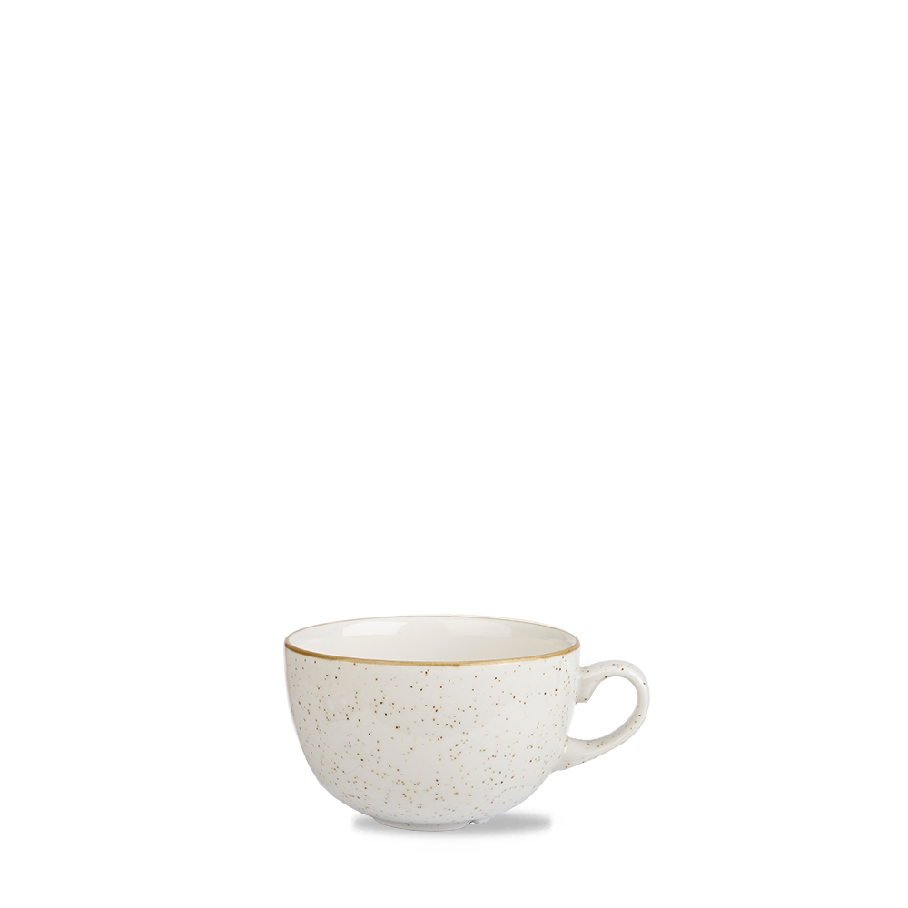 Stonecast Barley Vit  Cappuccino Kopp 8Oz Låda 12