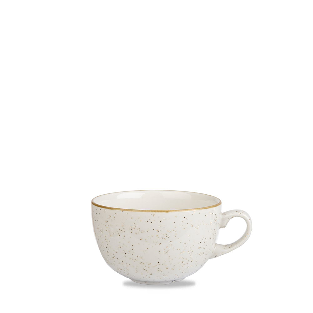Stonecast Barley Vit  Cappuccino Kopp 17.5Oz Låda 6