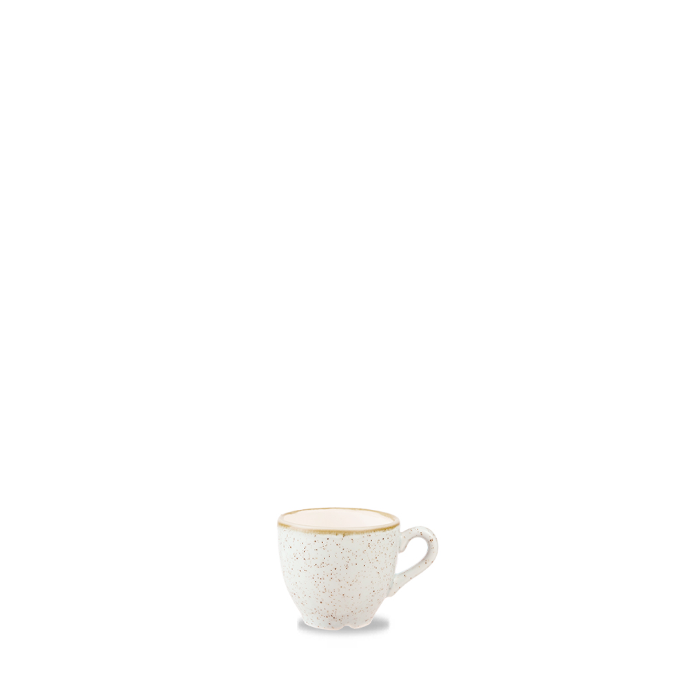 Stonecast Barley Vit  Espresso Kopp 3.5Oz Låda 12