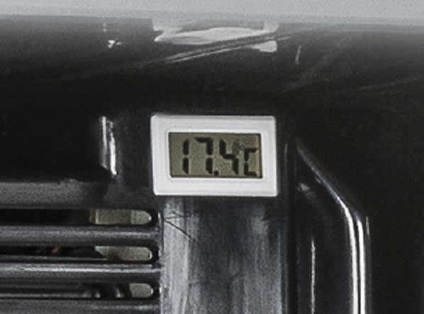 Dryckeskyl +1°/+12°C kylmedium R600a, 595x670x1960mm - 2
