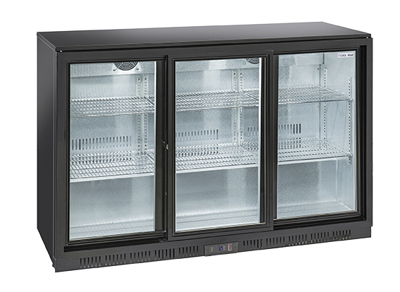 Underbänkkyl +1°/+10°C kylmedium R600a, 1350x520x900mm