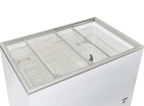Frysbox -22°/-12°C kylmedium R290, 1555x635x890mm - 5