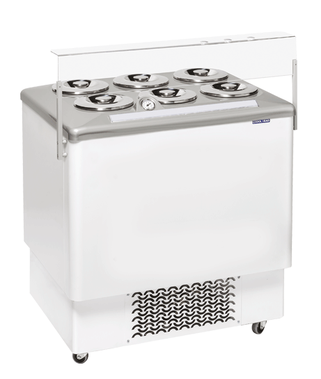 Glassfrys -20°/-5°C kylmedium R290, 985x685x1240mm