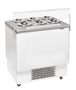 Glassfrys -20°/-5°C kylmedium R290, 985x685x1240mm