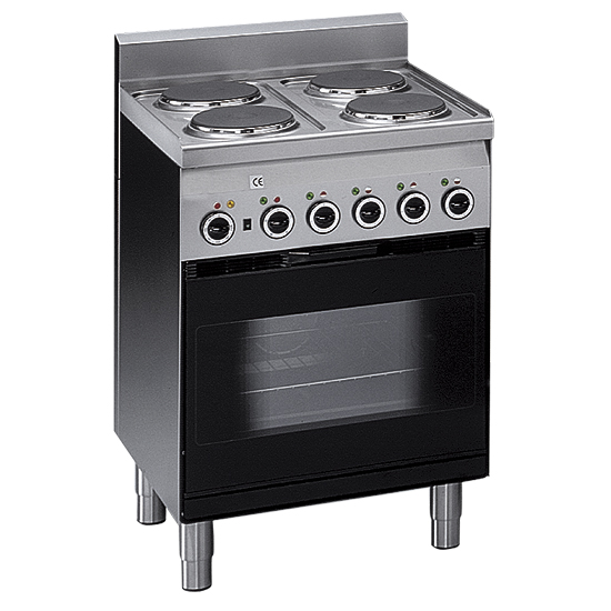 Elektrisk spis, 4 tallrikar, 1 elektrisk konvektionsugn med elektrisk grill - 3