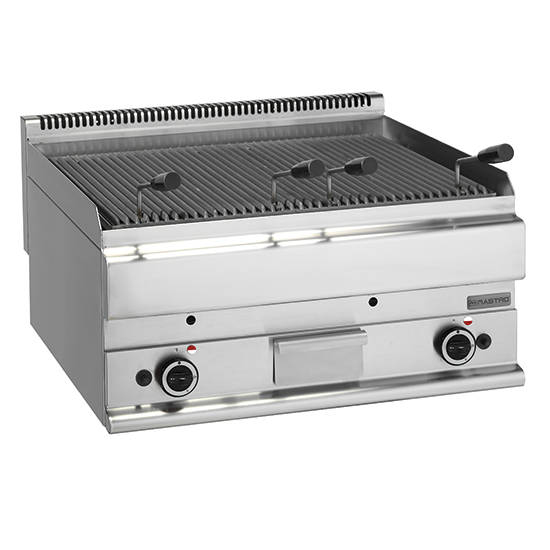 Gas driven lavastens grill, bänk - 3