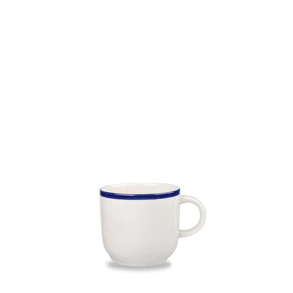 Retro Blue  Kopp 8Oz Låda 12