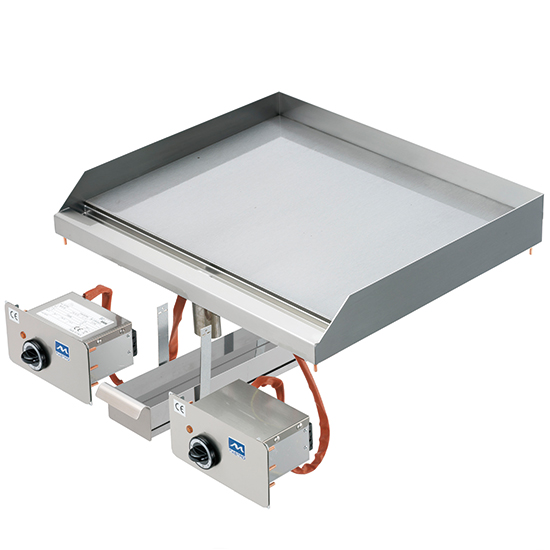 Drop-in elektriskt stekbord, slät platta - 3