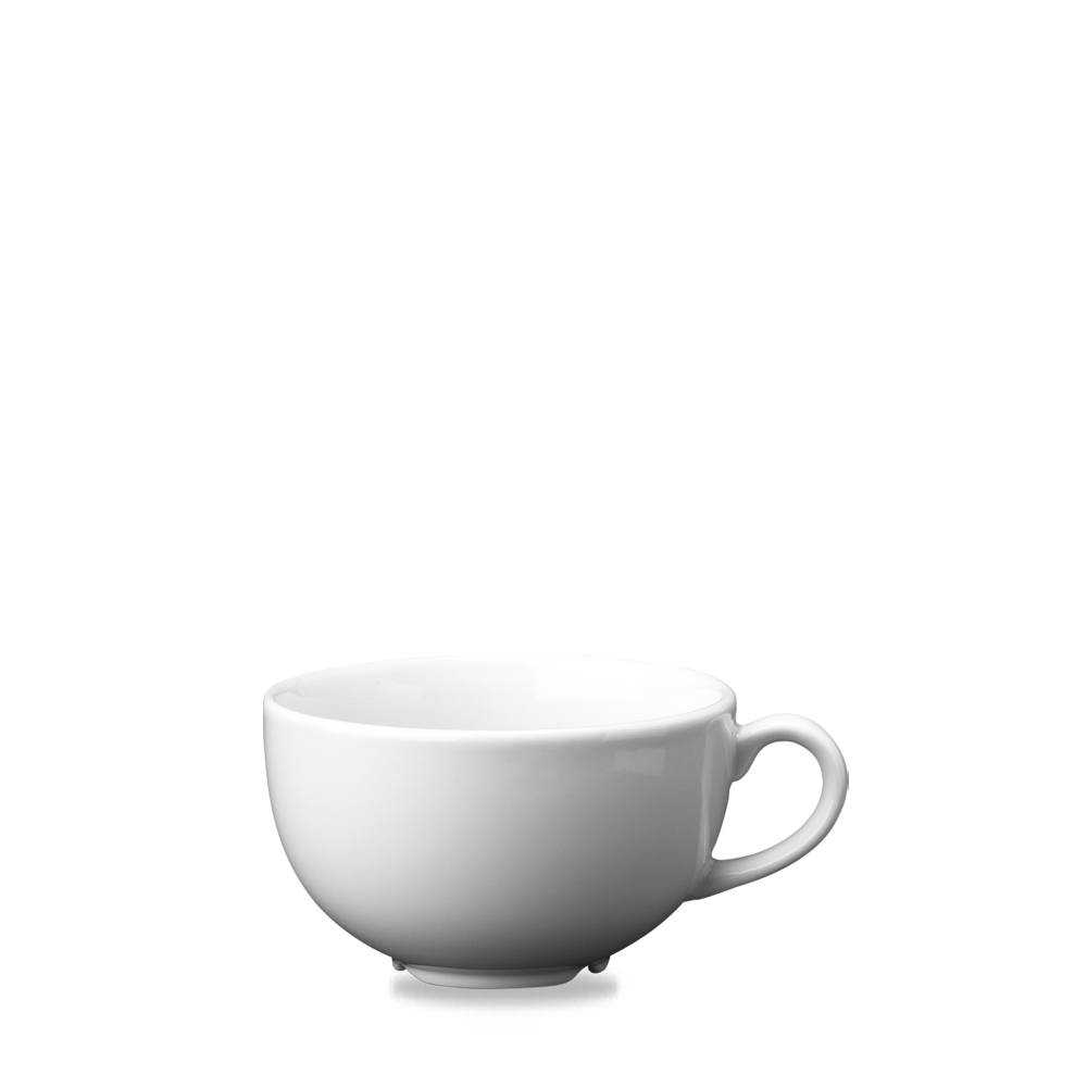 Vit  Cappuccino Kopp 16Oz Låda 6