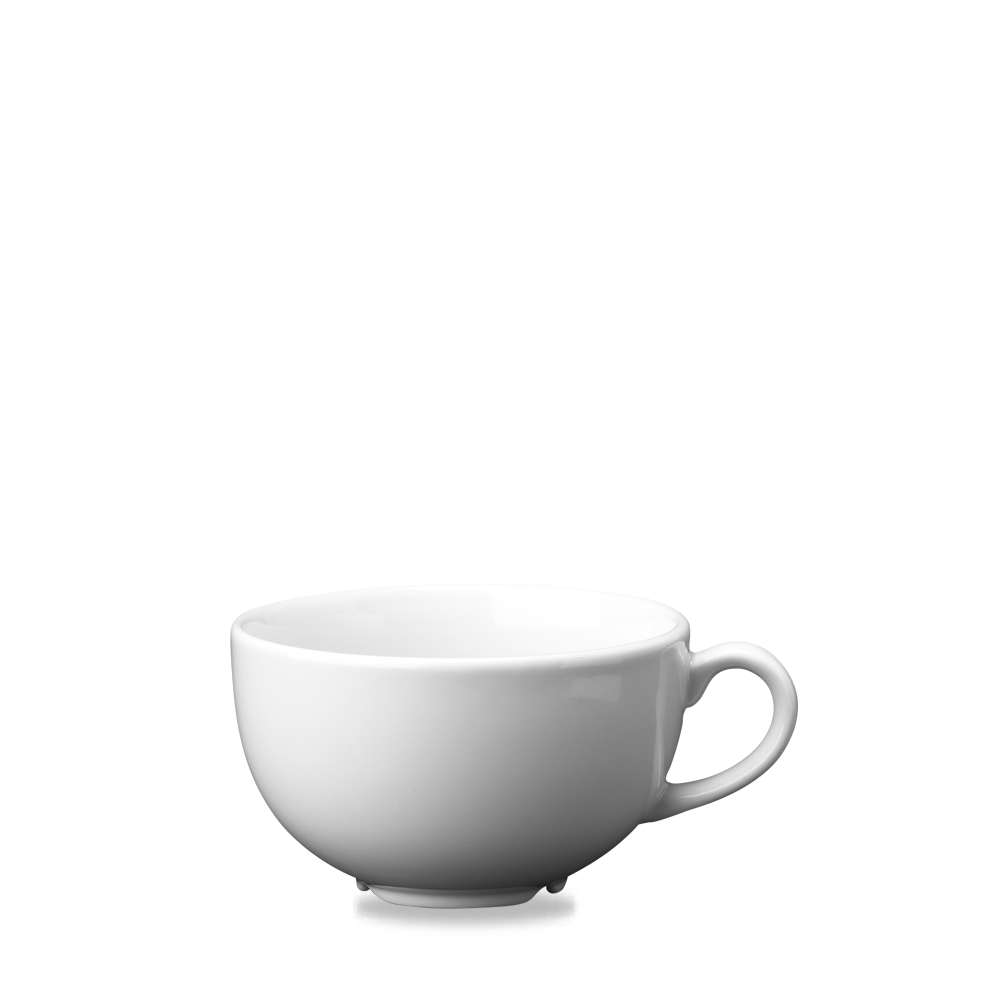 Vit  Cappuccino Kopp 17.5Oz Låda 6