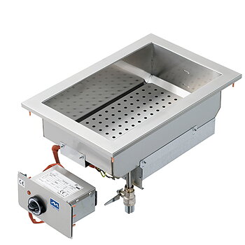 Drop-in elektrisk bain-marie, 1 skål gn 1/1 h=150 mm