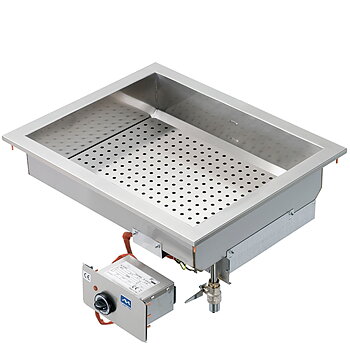 Drop-in elektrisk bain-marie, 1 skål gn 2/1 h=150 mm
