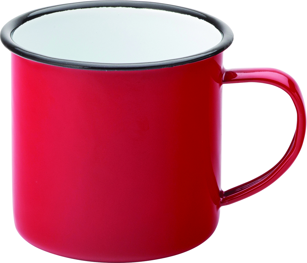 Eagle Enamel Röd Mugg 13.5oz (38cl) 3"&nbsp;(8cm)