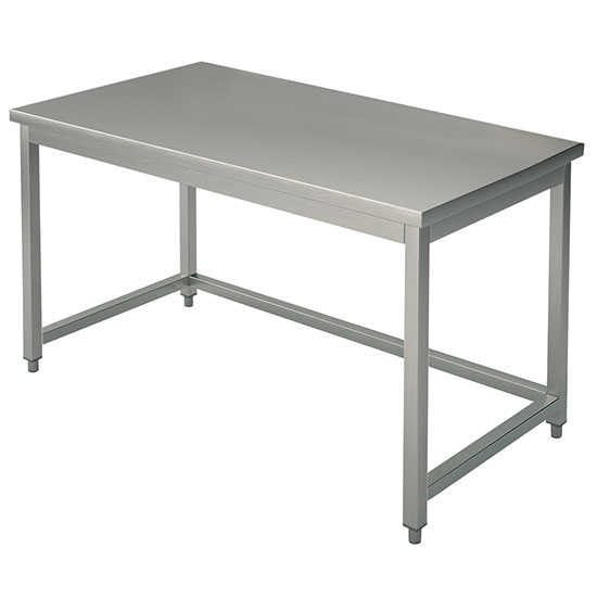 Arbetsbord utan hylla, utan bakkant, 1600x600 mm - 3
