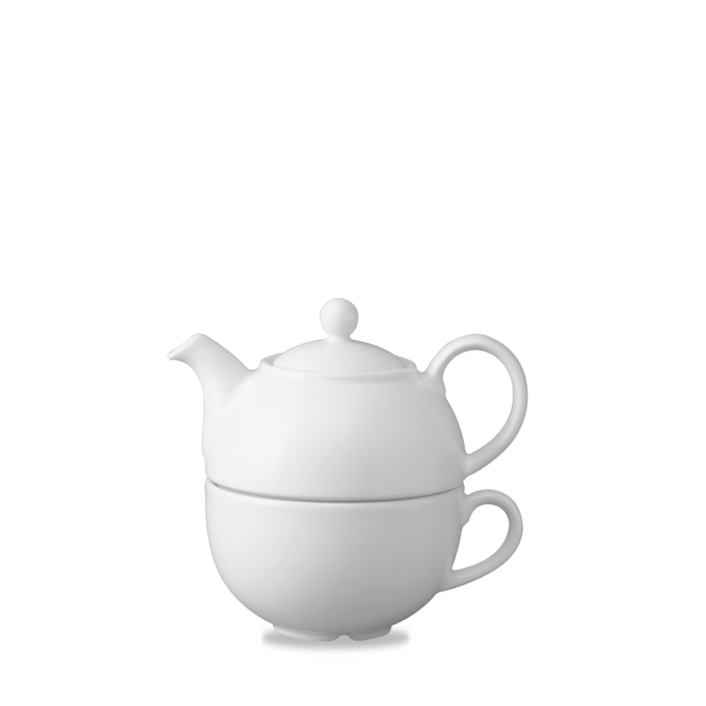 Vit Cafe One Kopp Thé Kanna 13Oz Låda 4