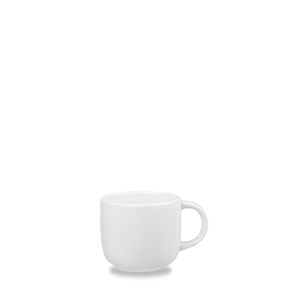 Vit Bubble Kopp 8Oz Låda 12