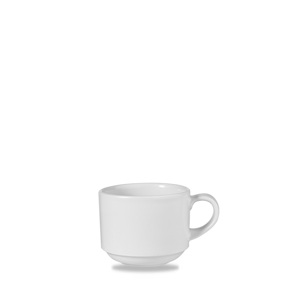 Vit Profile Staplingsbar Kopp 8Oz Låda 12