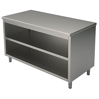 Arbetsbänk, öppen, 1400x600 mm