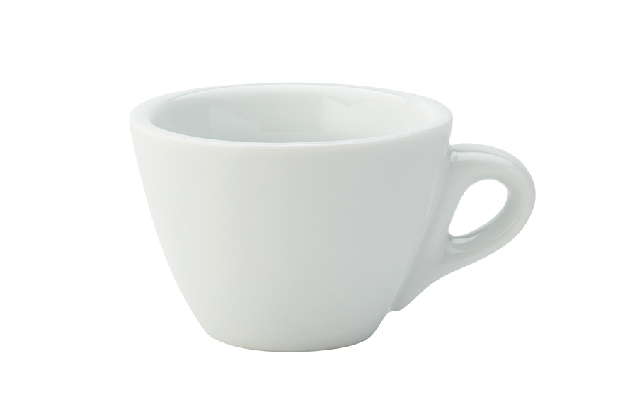 Barista Flat Vit Vit Kopp 5.5oz (16cl)