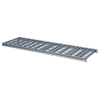 Hyllplan för aluminiumhylla, 650x370 mm