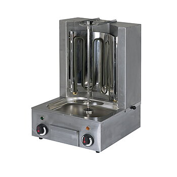 Elektrisk kebabgrill med 1 uppvärmningszon, 400x450 mm