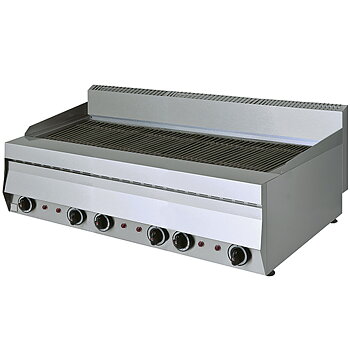 Elektrisk vattengrill, bordsmodell, 3 zoner, 925x700 mm