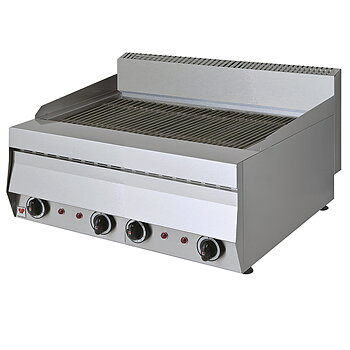 Elektrisk vattengrill, bordsmodell, 2 zoner, 650x700 mm