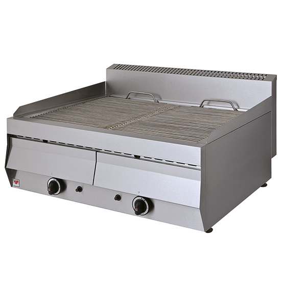 Gas vattengrill, bänkenhet, 2 zoner - 2