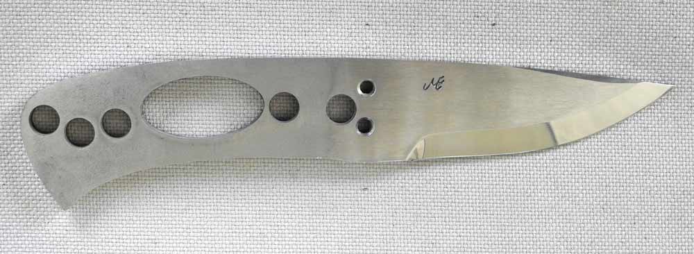 B26A small full tang Satin finish