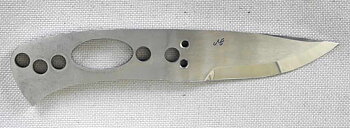 B26A small full tang Satin finish