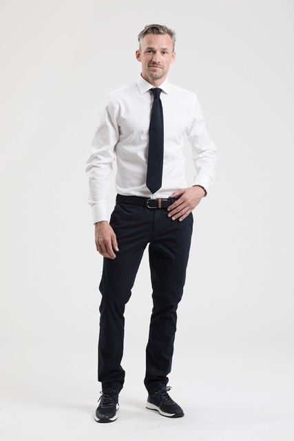 Chinos Trey Blå